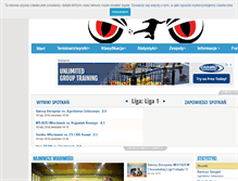 Tablet Screenshot of chocenskaligafutsalu.ligspace.pl