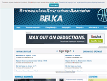 Tablet Screenshot of belka.ligspace.pl
